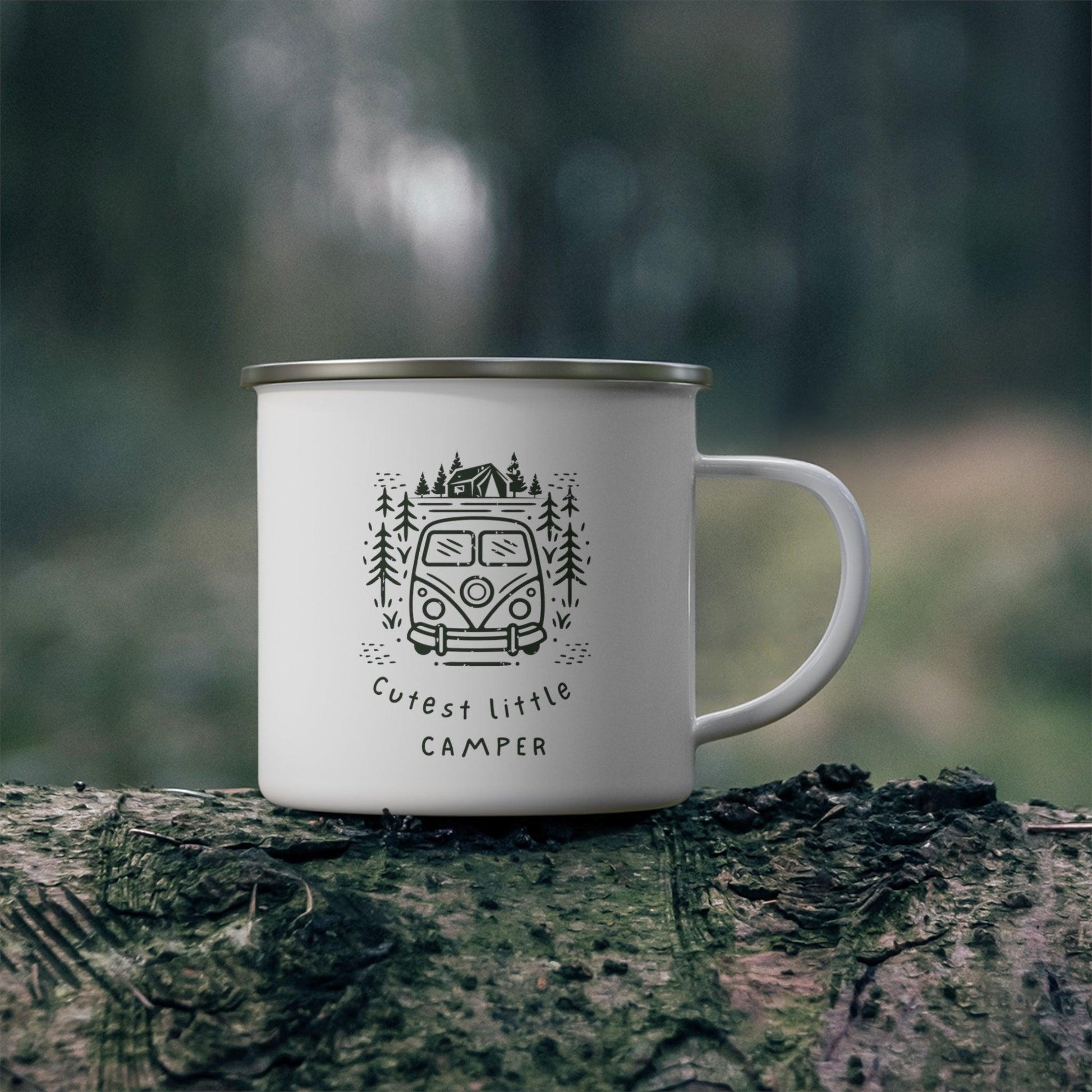 Cutest little Camper Enamel Camping Mug