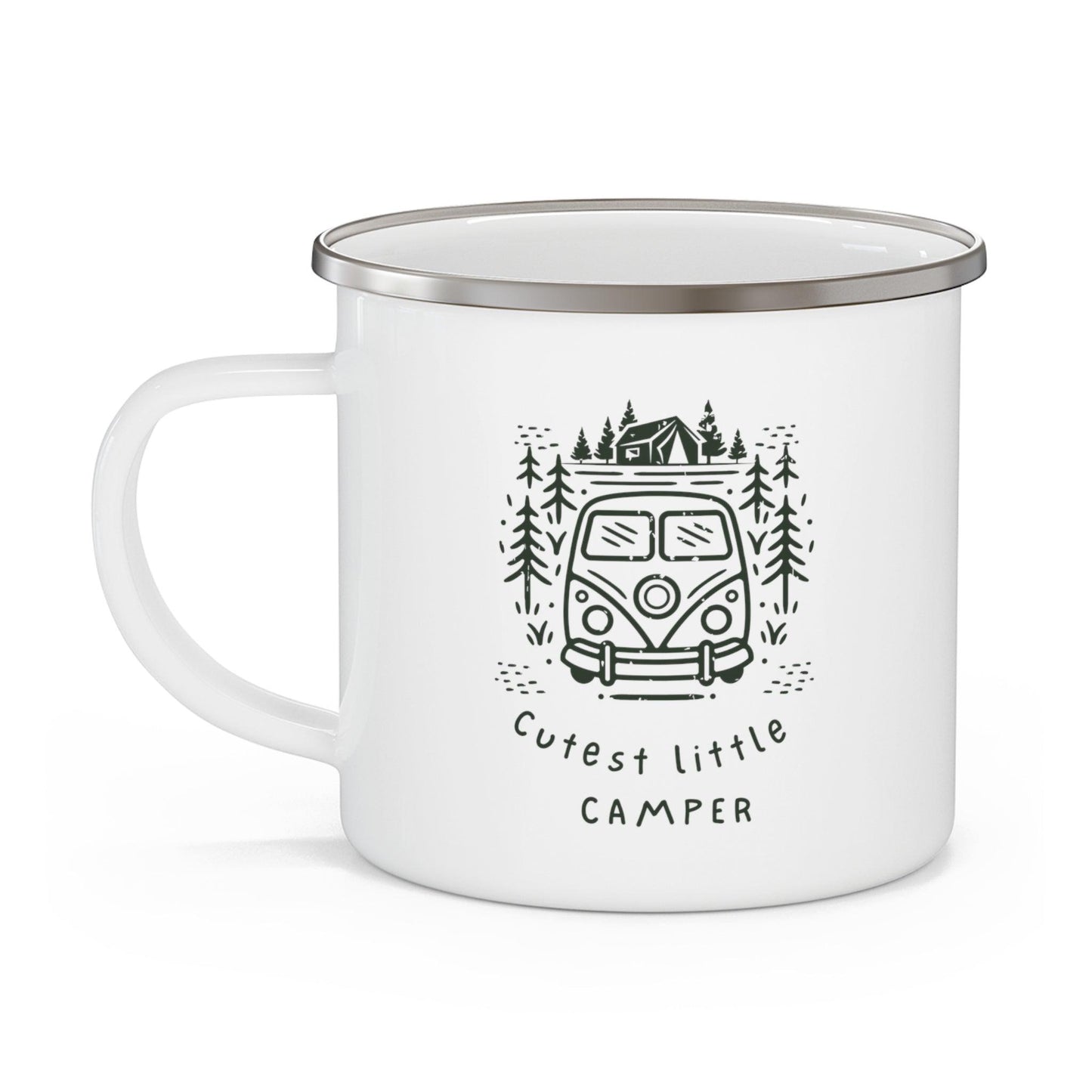 Cutest little Camper Enamel Camping Mug