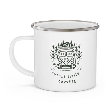 Cutest little Camper Enamel Camping Mug