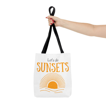 Let's do Sunsets Tote Bag