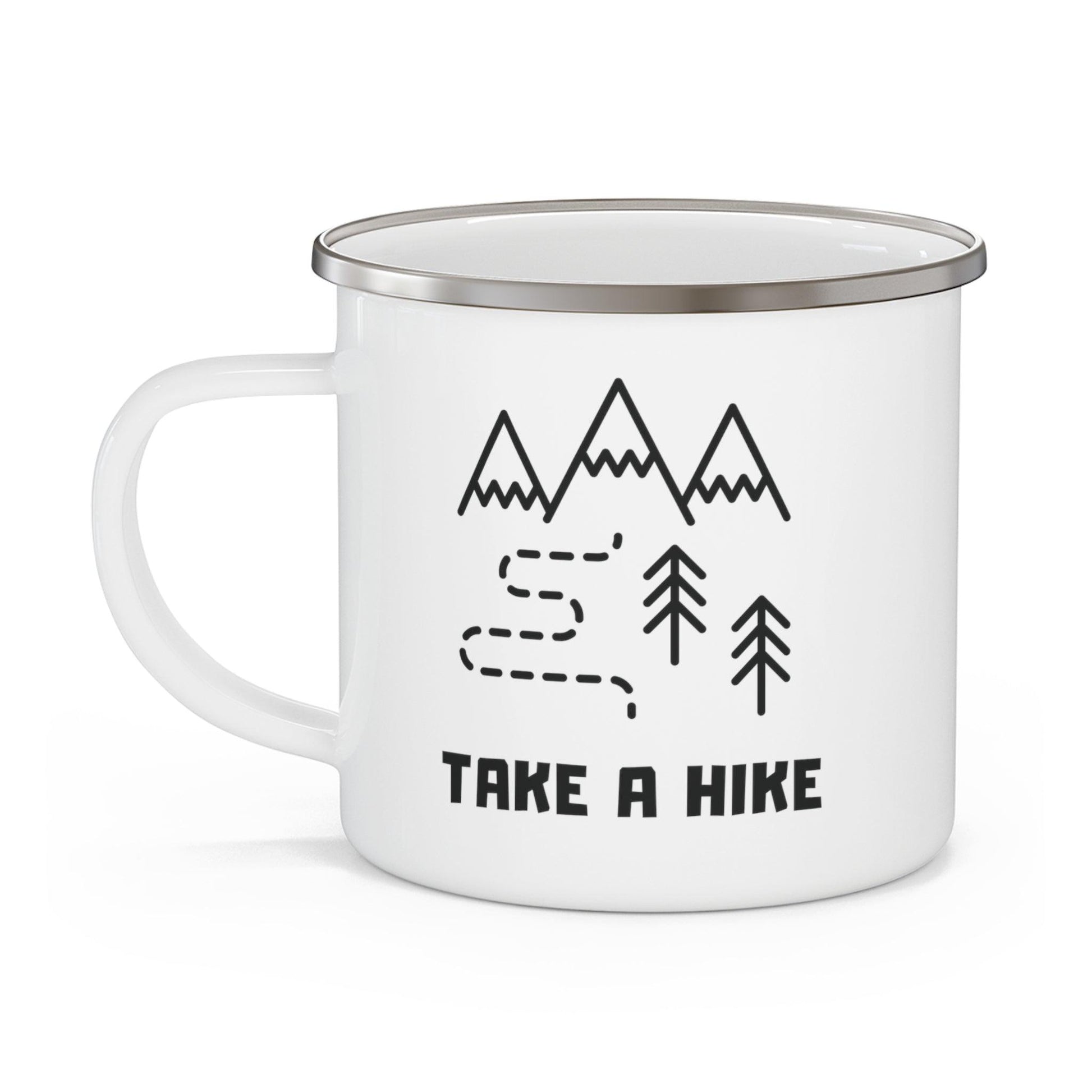 Take a Hike Enamel Camping Mug