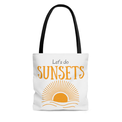 Let's do Sunsets Tote Bag