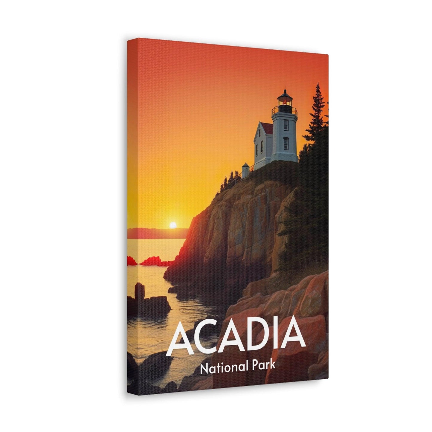 Acadia National Park Canvas Print - Wander Trails