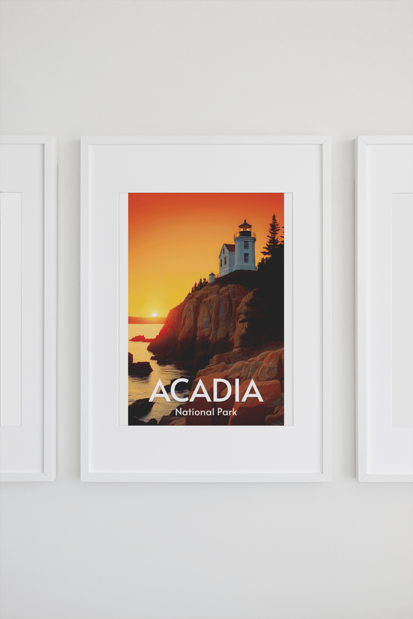 Acadia National Park Poster - Premium Matte Posters - Wander Trails