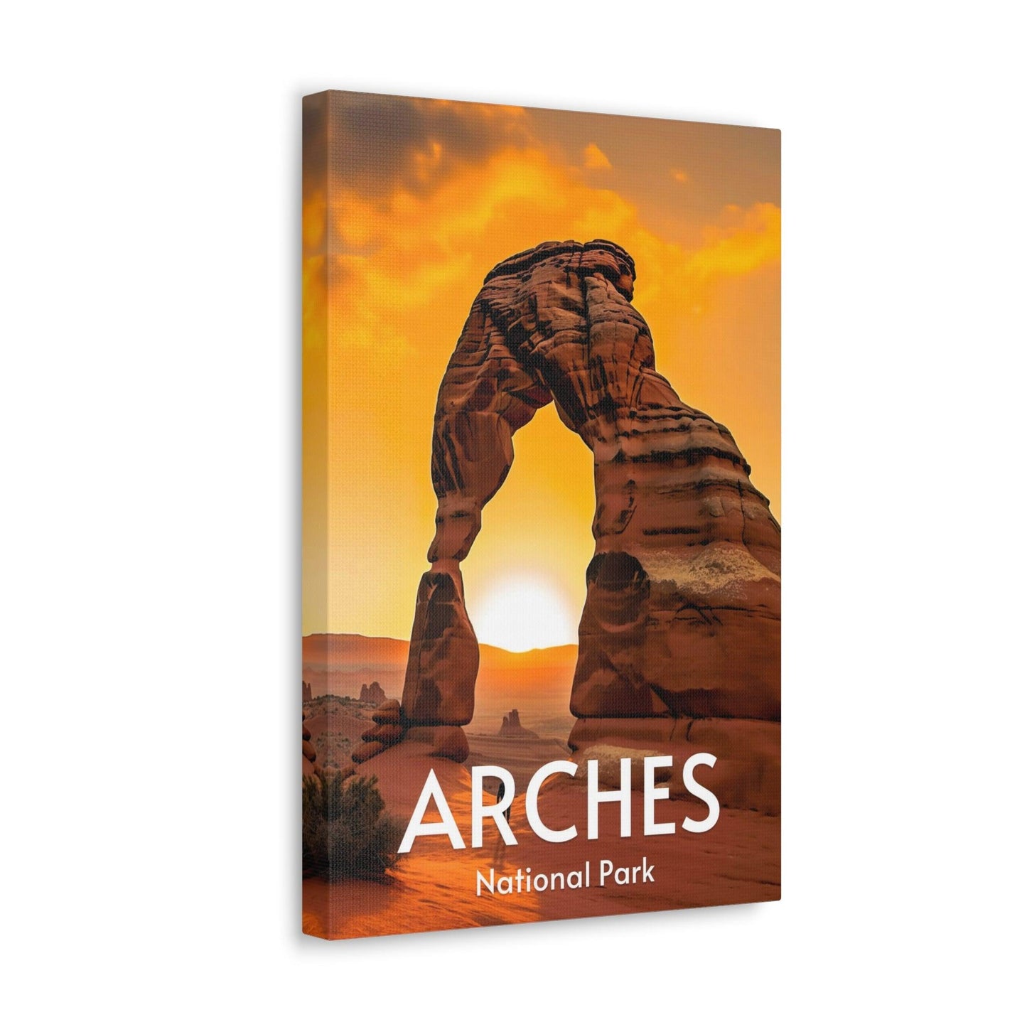 Arches National Park Canvas Print - Wander Trails