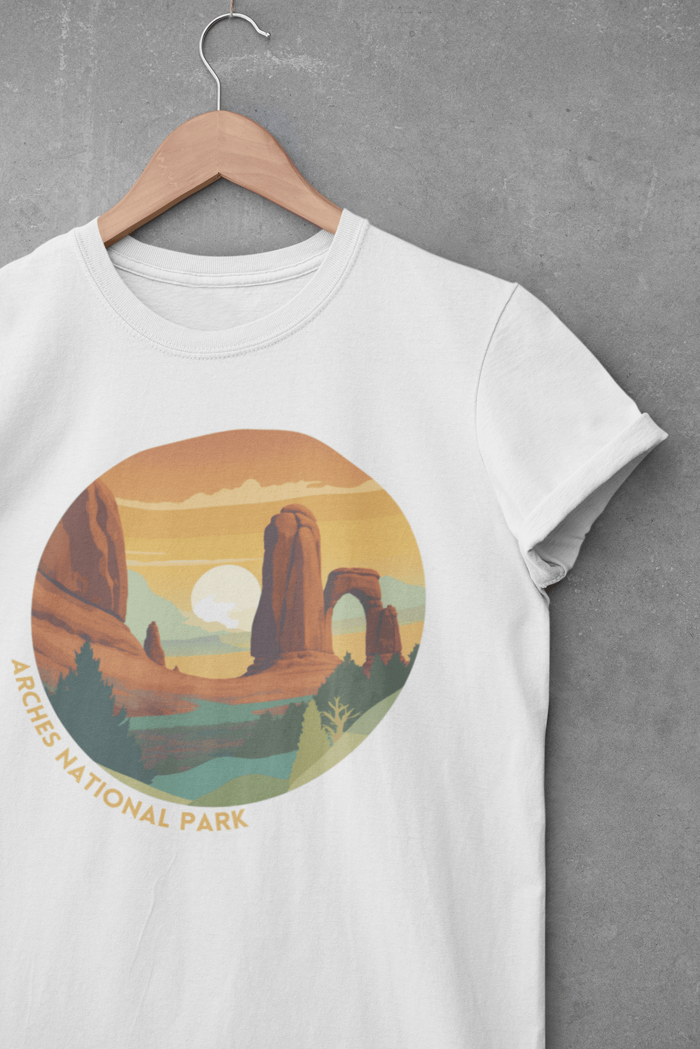 Arches National Park Unisex T-shirt - Wander Trails