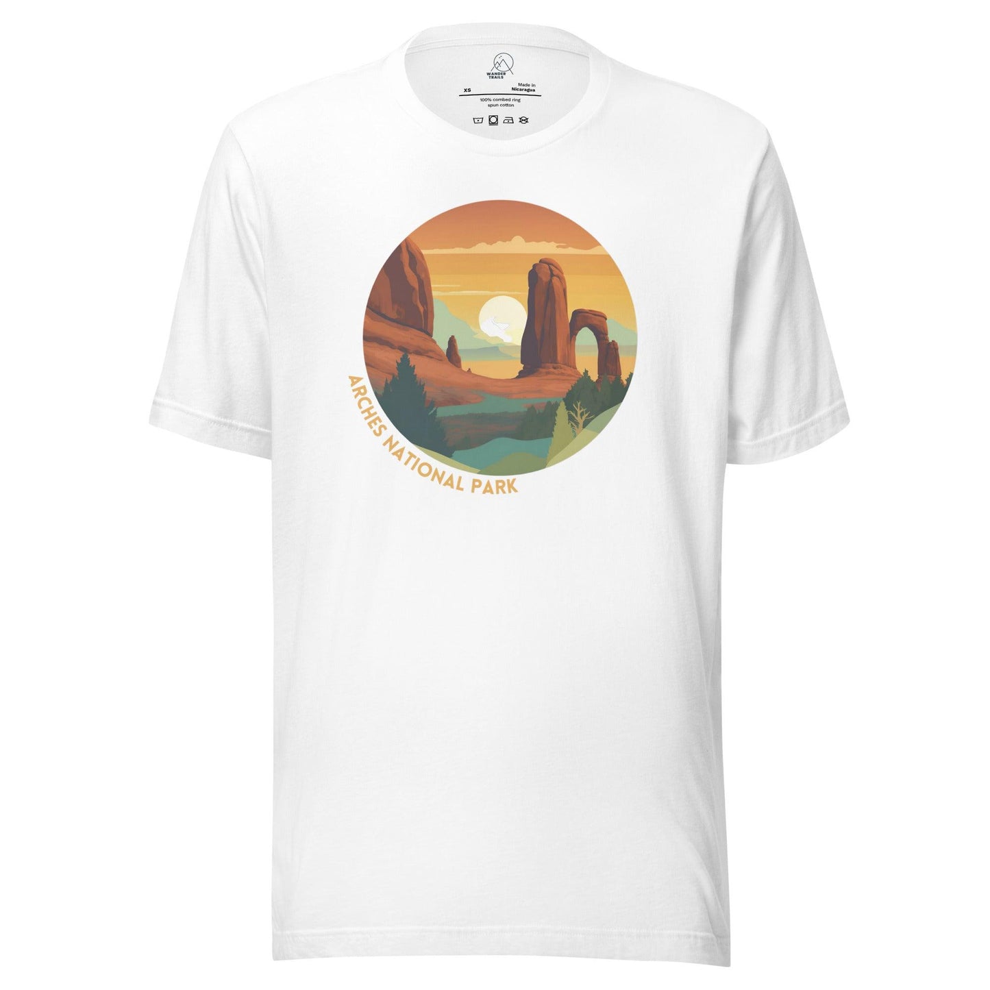 Arches National Park Unisex T-shirt - Wander Trails