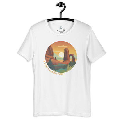 Arches National Park Unisex T-shirt - Wander Trails