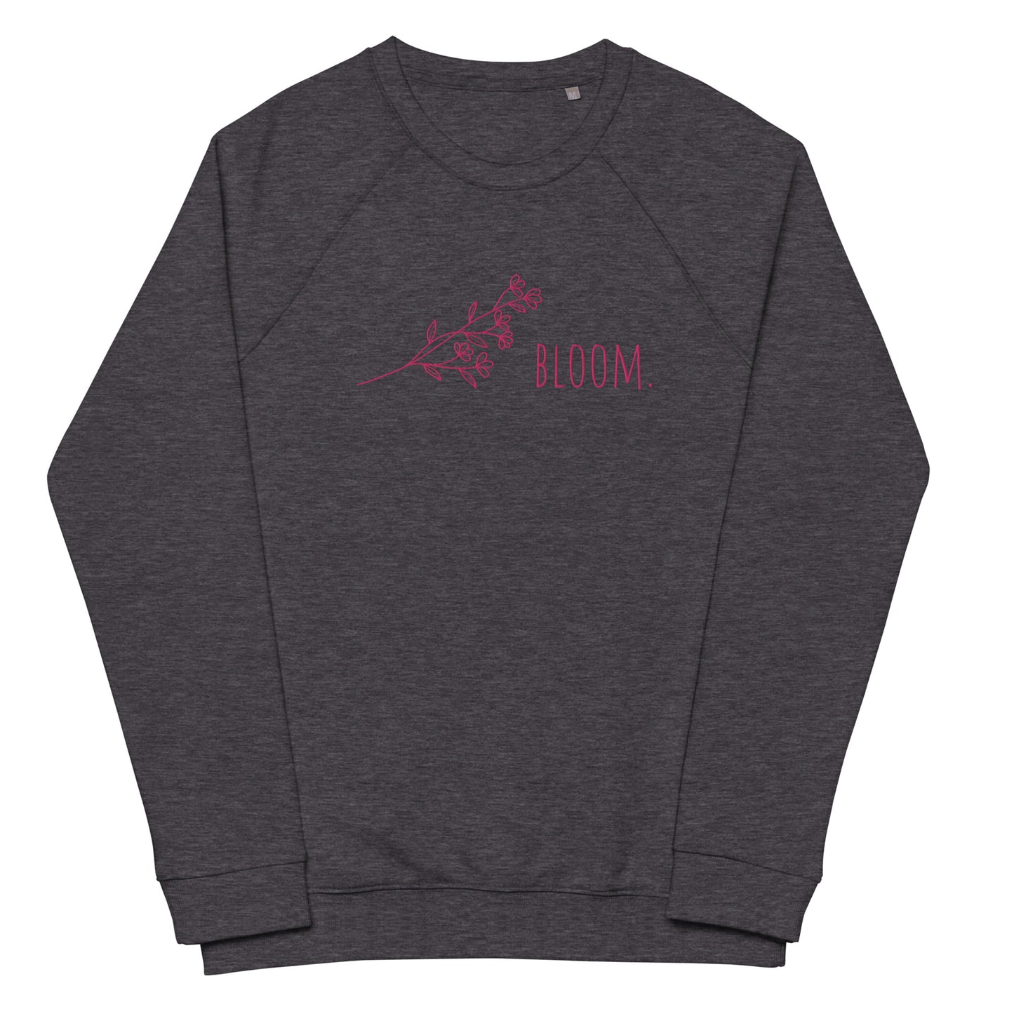 Bloom Organic Sweatshirt Embroidered - Wander Trails