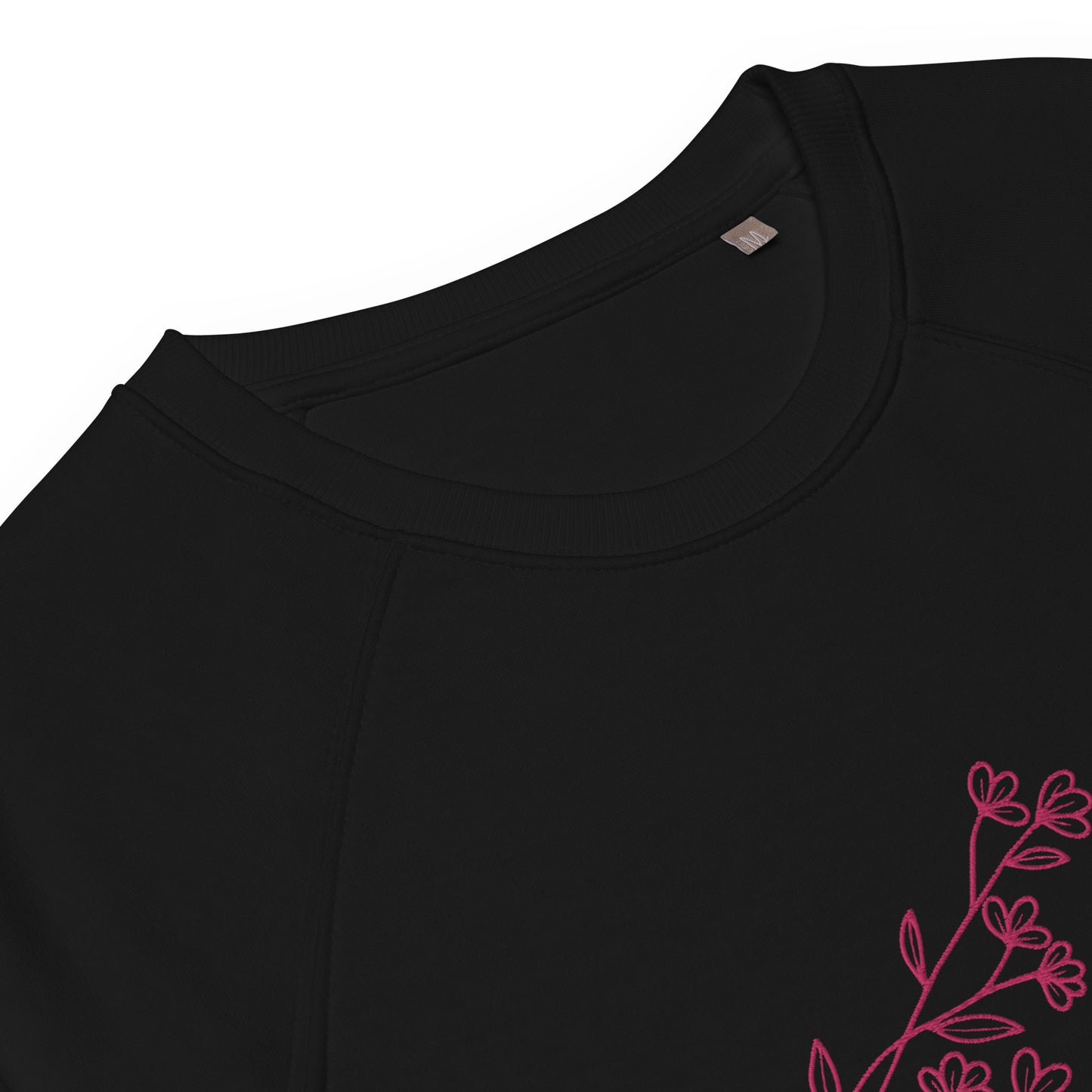 Bloom Organic Sweatshirt Embroidered - Wander Trails