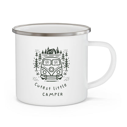 Cutest little Camper Enamel Camping Mug - Wander Trails