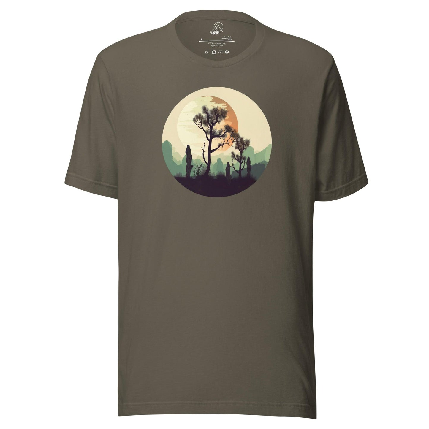 Desert tree Unisex T-shirt - Wander Trails