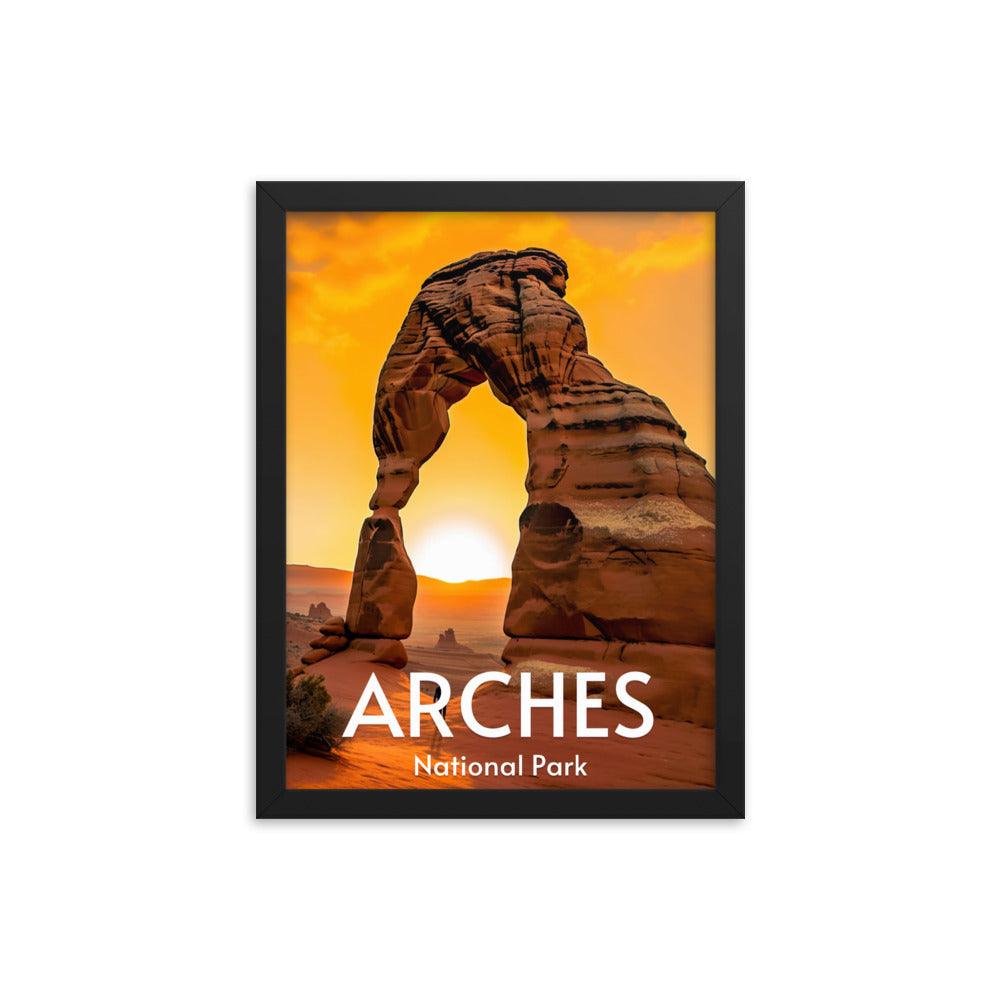 Arches National Park Framed poster