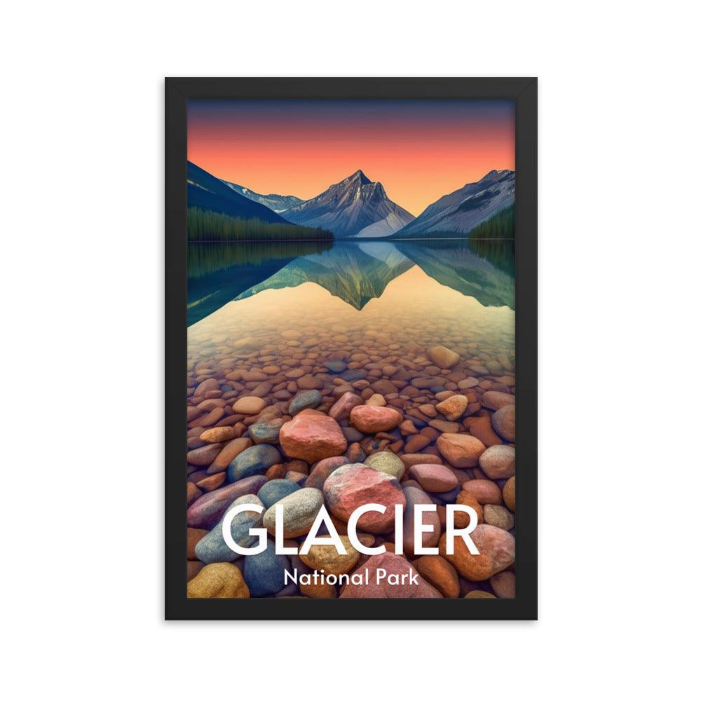 Glacier National Park Framed poster