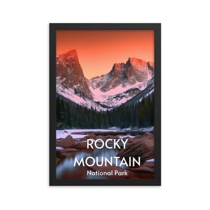 Rocky Mountain National Park Framed poster