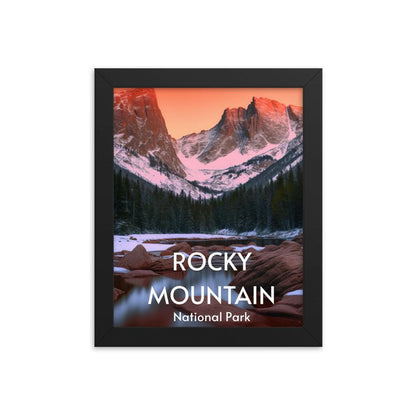 Rocky Mountain National Park Framed poster