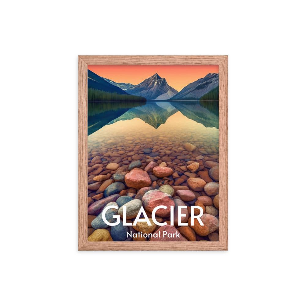 Glacier National Park Framed poster