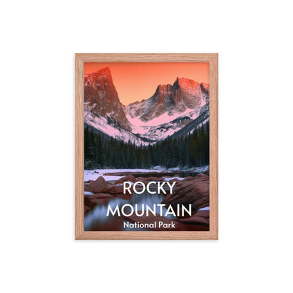 Rocky Mountain National Park Framed poster