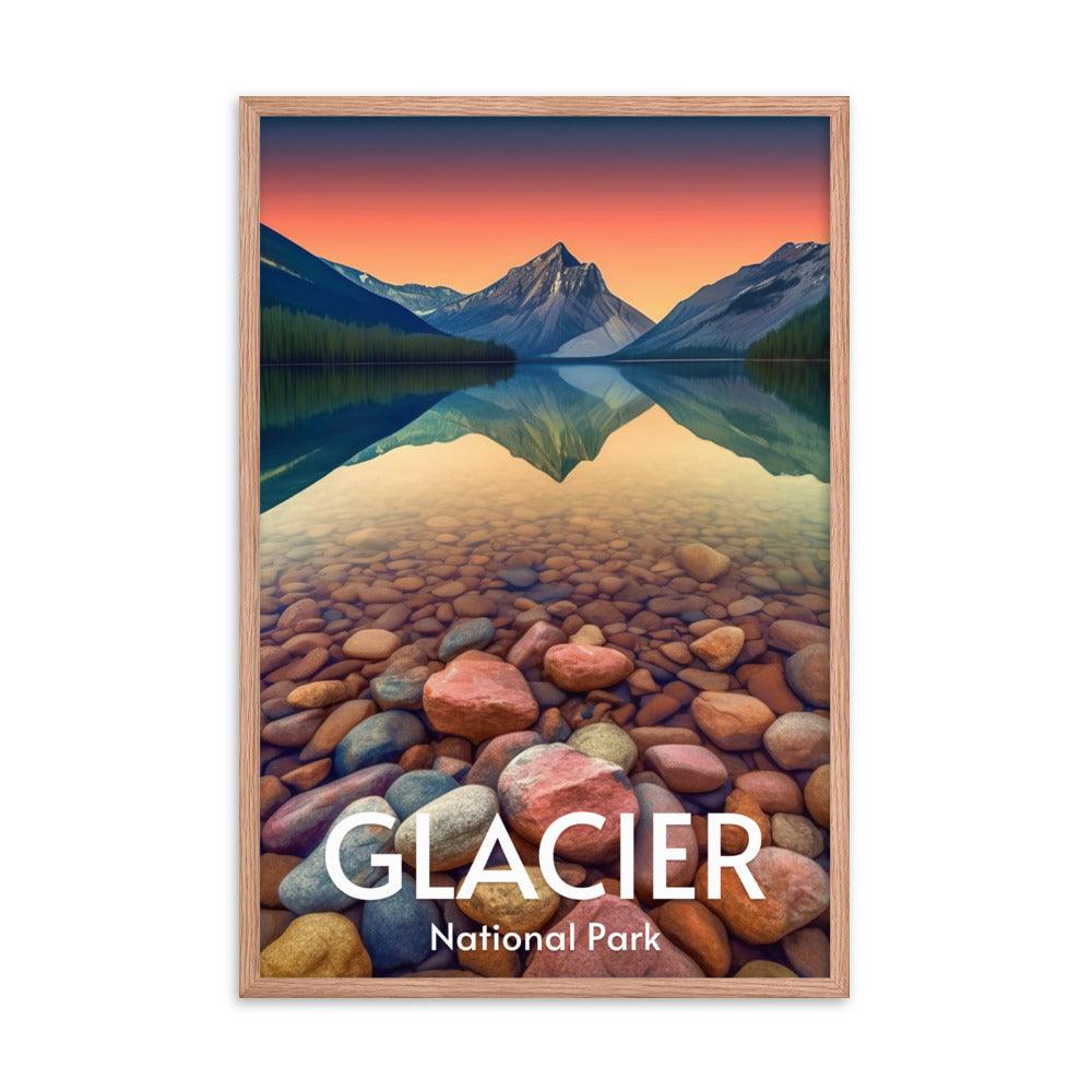 Glacier National Park Framed poster