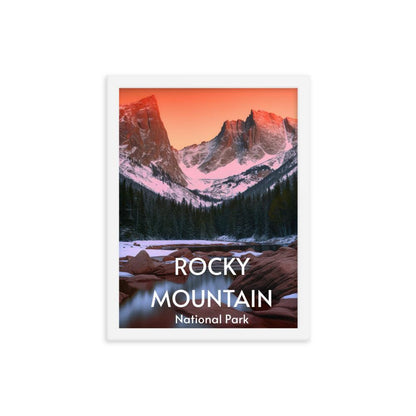 Rocky Mountain National Park Framed poster