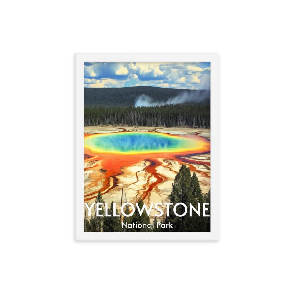 Yellowstone National Park Framed poster