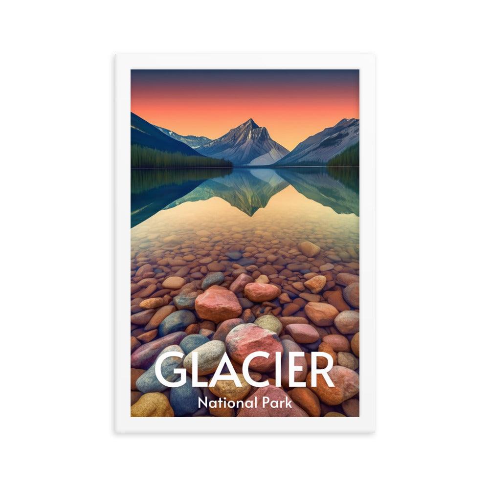 Glacier National Park Framed poster