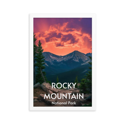 Rocky Mountain National Park Framed poster