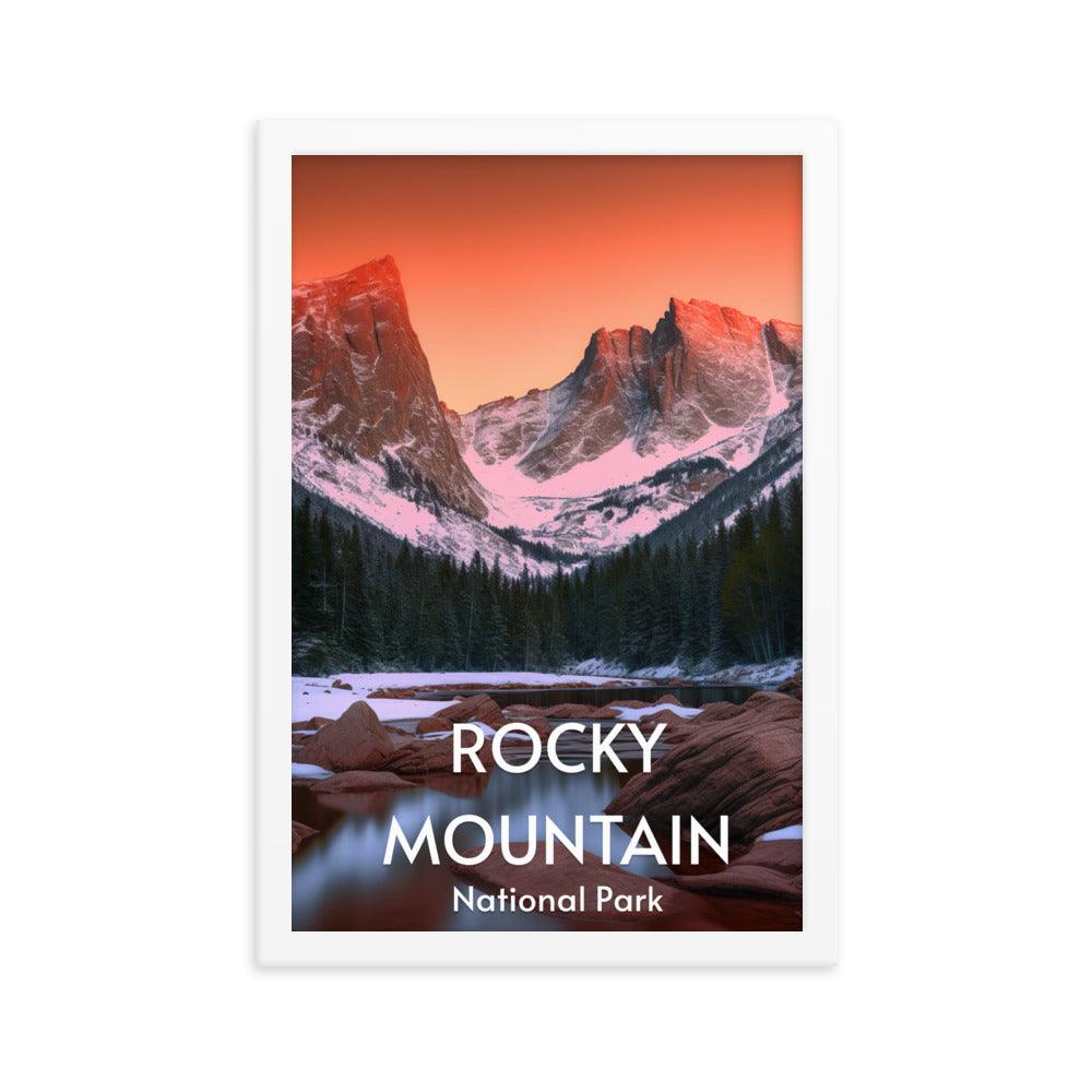 Rocky Mountain National Park Framed poster