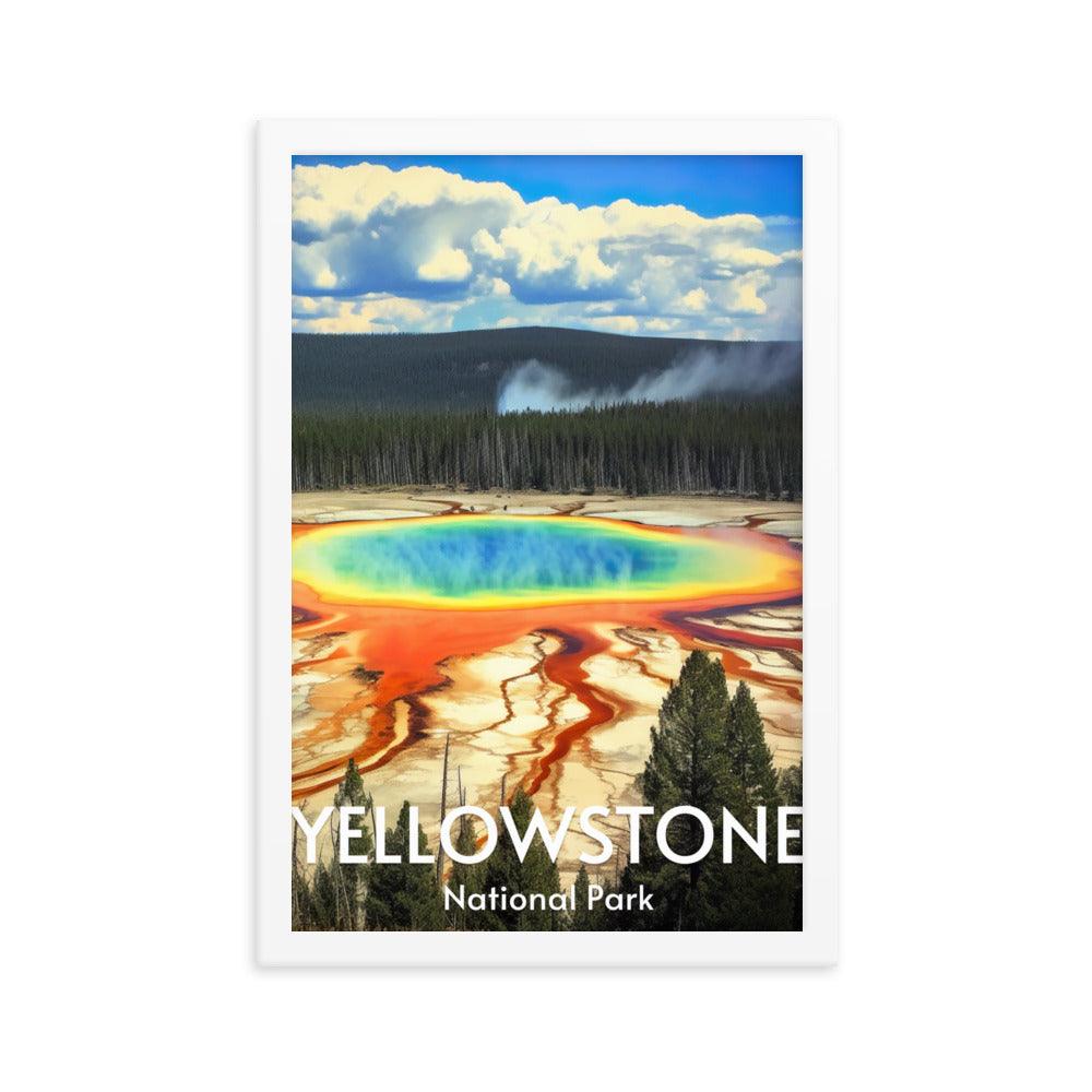 Yellowstone National Park Framed poster