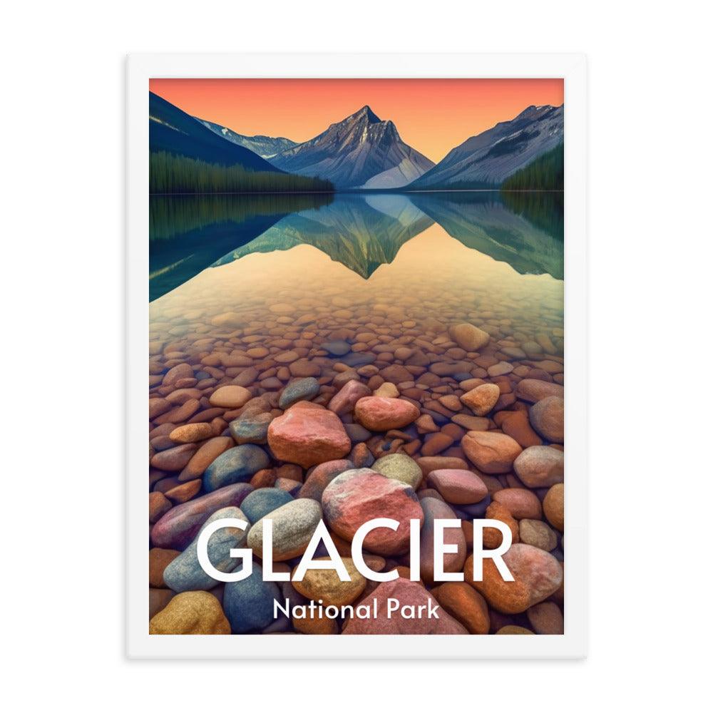 Glacier National Park Framed poster