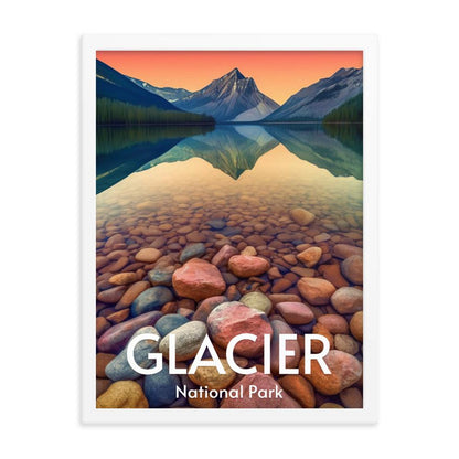 Glacier National Park Framed poster