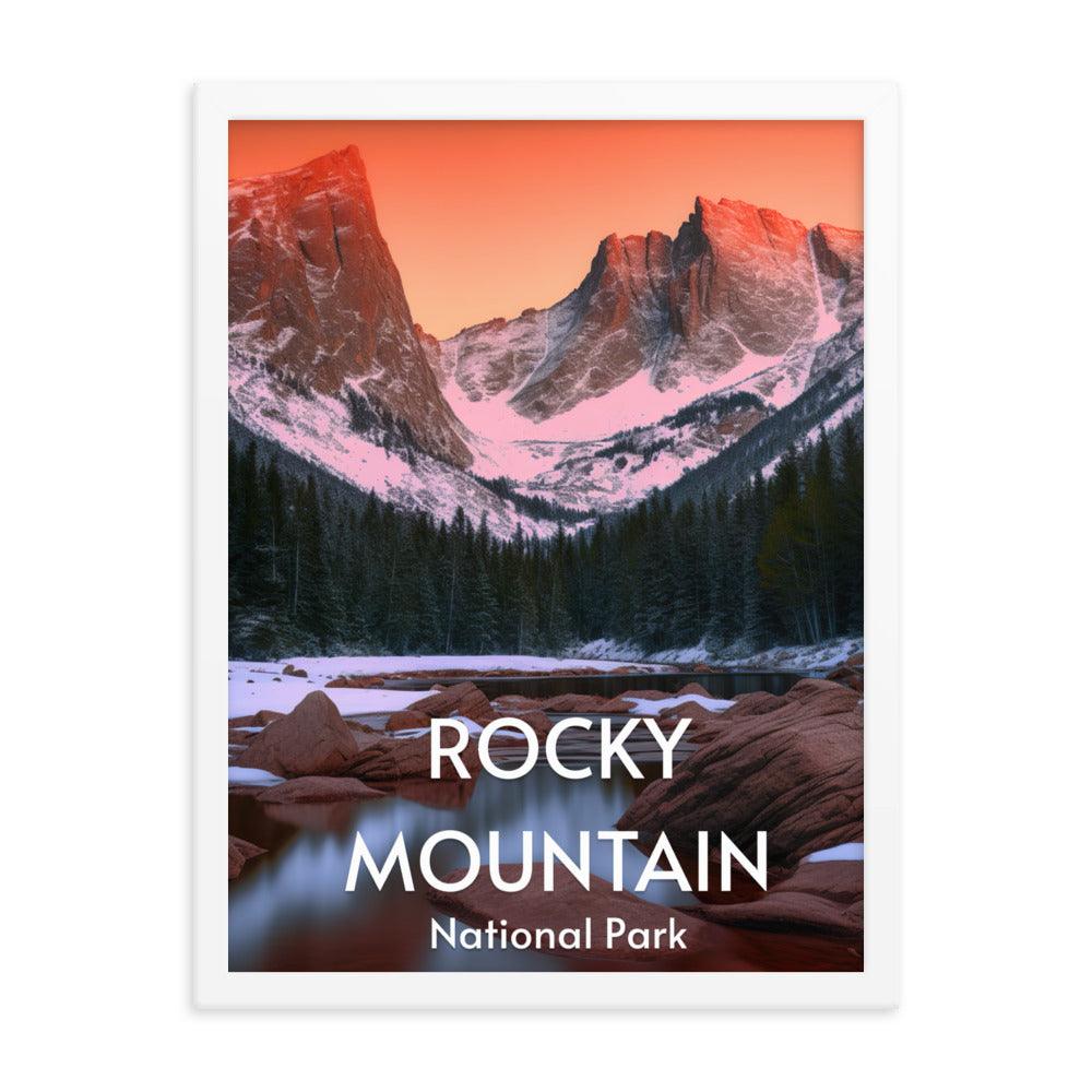 Rocky Mountain National Park Framed poster