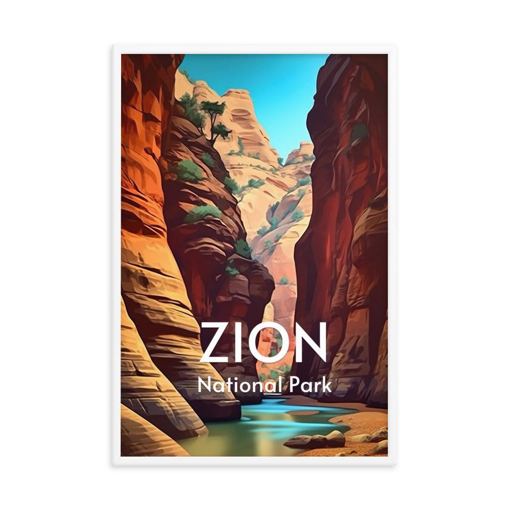 Zion National Park Framed poster