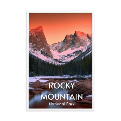 Rocky Mountain National Park Framed poster