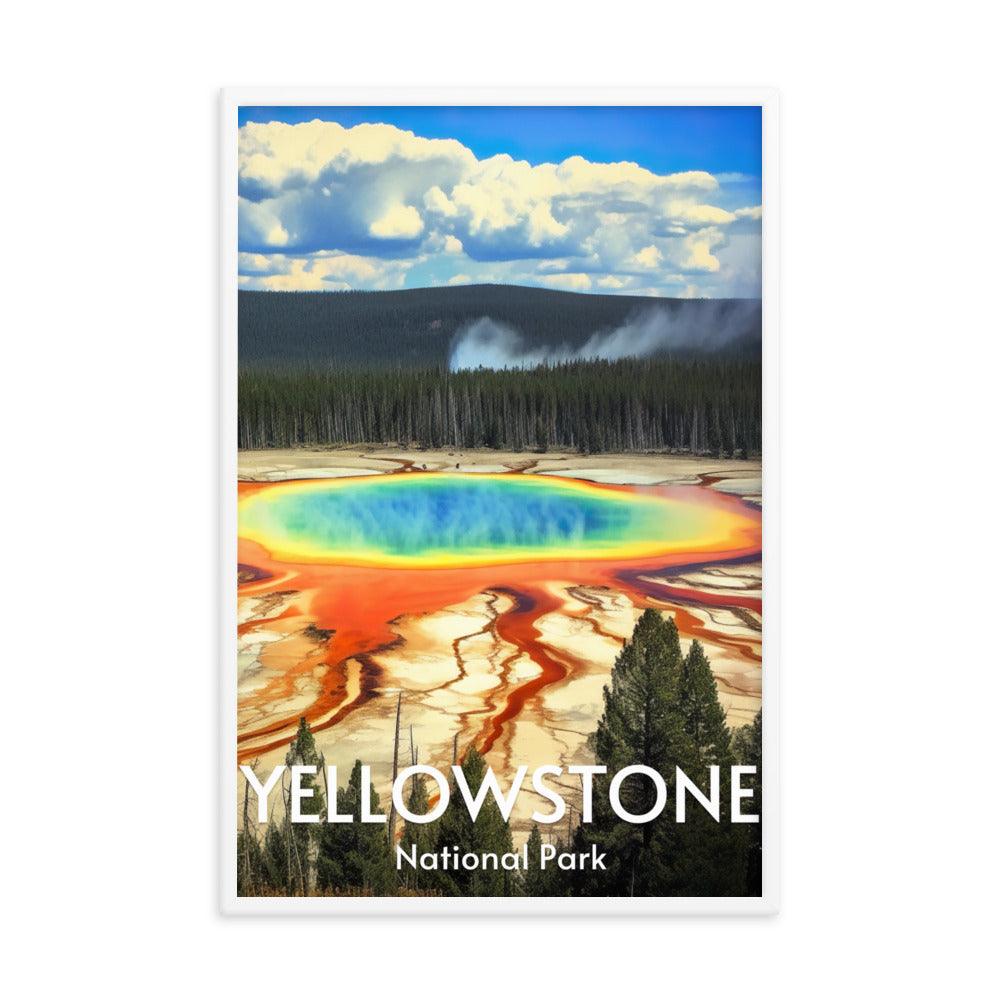 Yellowstone National Park Framed poster