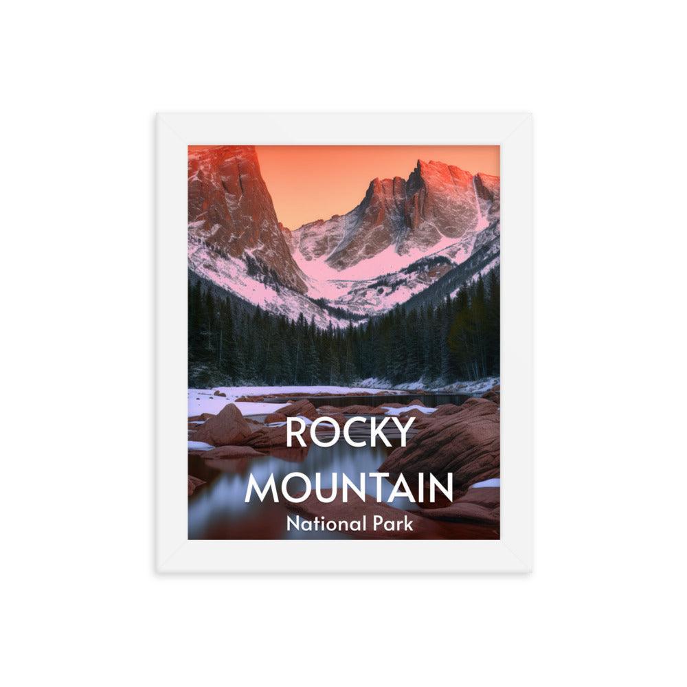 Rocky Mountain National Park Framed poster