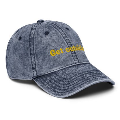 Get Outside Vintage Dad Hat - Wander Trails