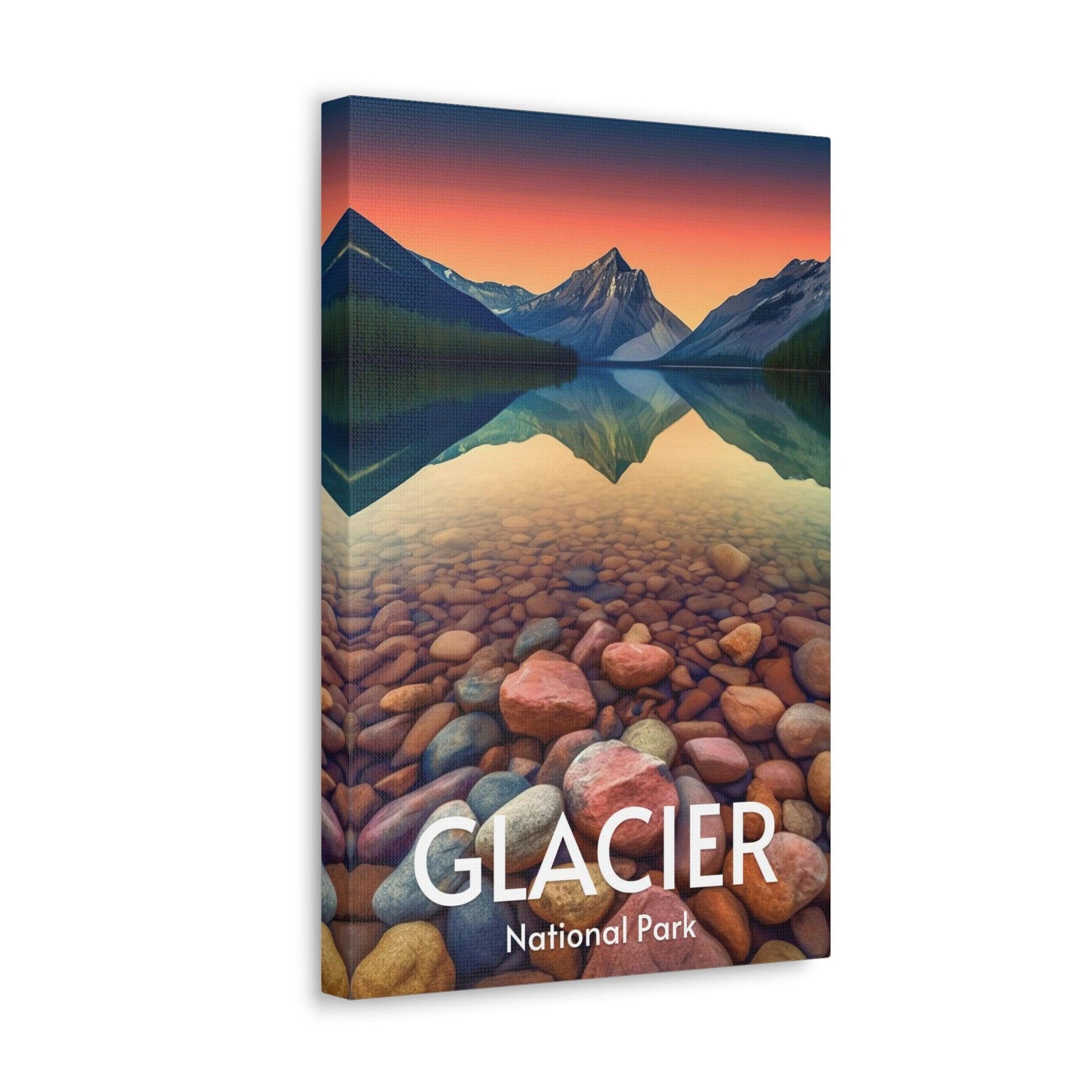 Glacier National Park Canvas Print - Wander Trails