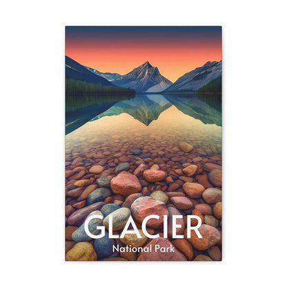 Glacier National Park Canvas Print - Wander Trails