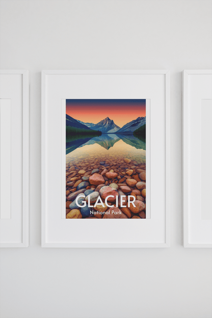Glacier National Park Poster & Wall Art