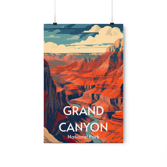 Grand Canyon National Park Poster - Premium Matte Posters - Wander Trails