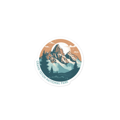 Grand Teton National Park sticker - Wander Trails