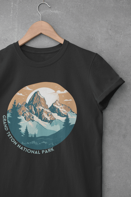 Grand Teton National Park Unisex T-shirt - Wander Trails