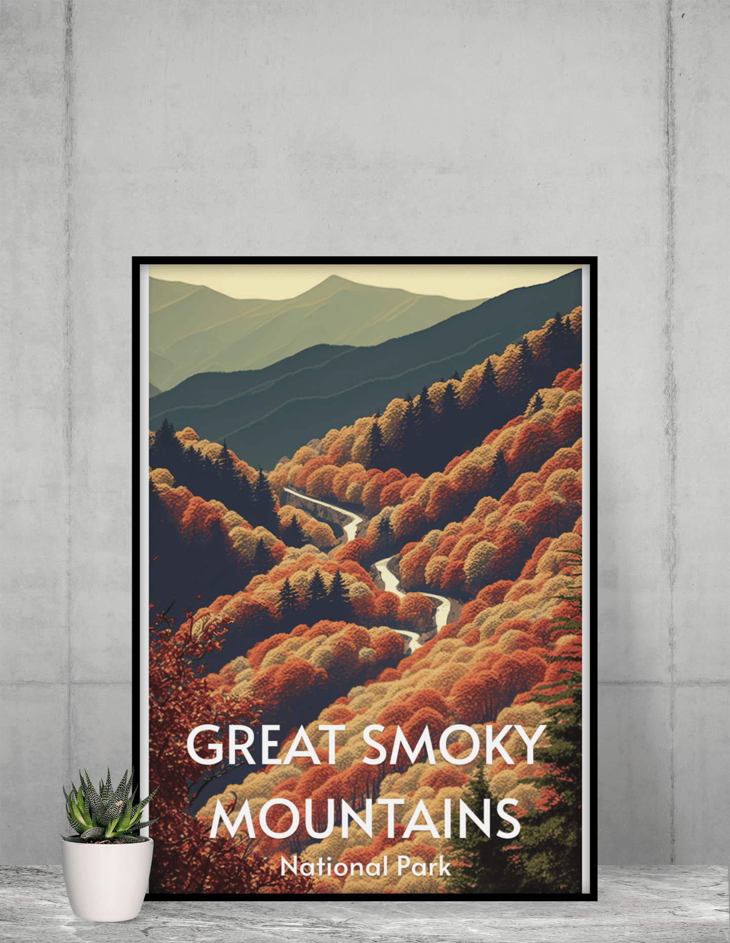 Great Smoky Mountains National Park Poster - Premium Matte Posters - Wander Trails