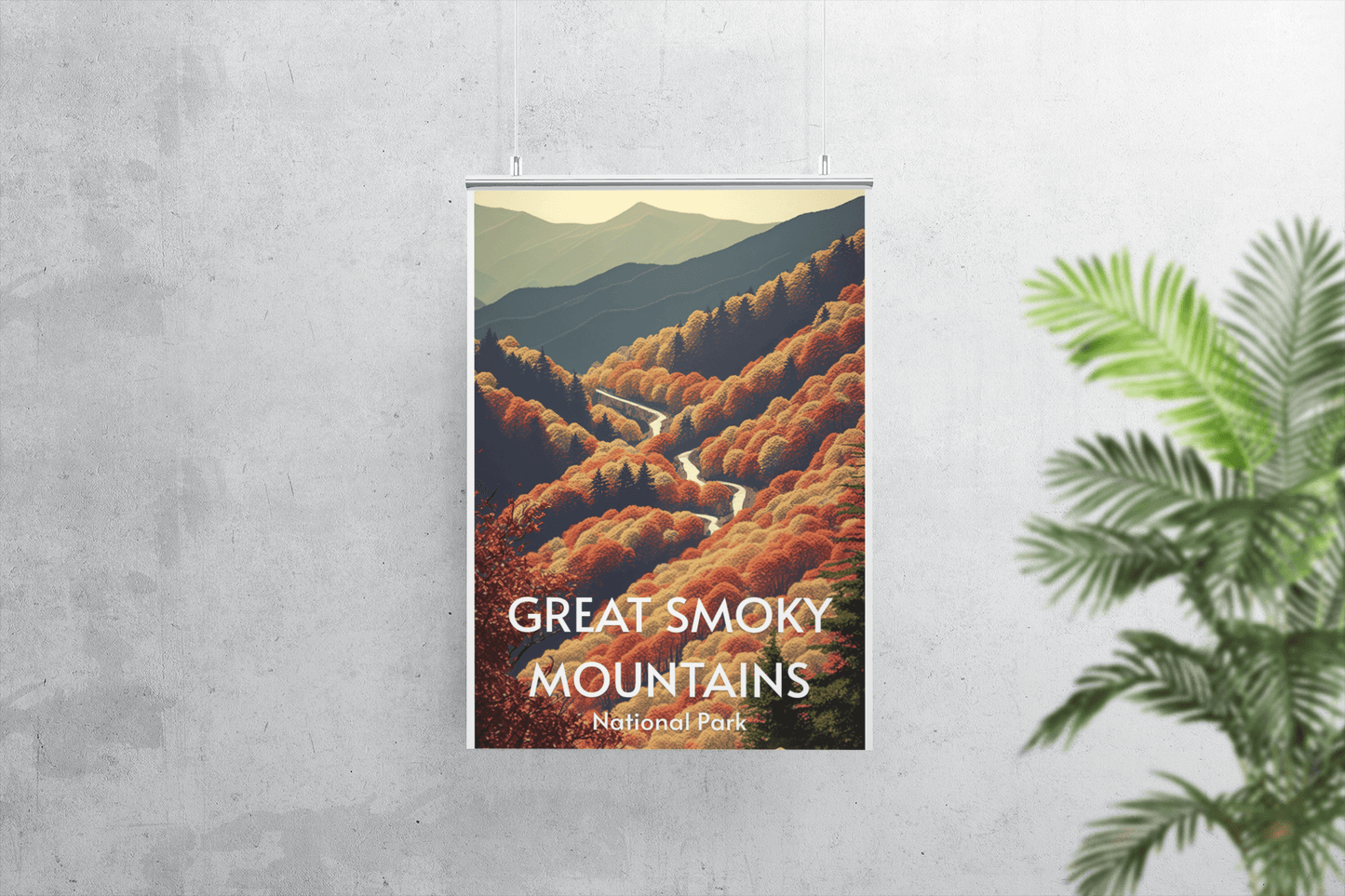 Great Smoky Mountains National Park Poster - Premium Matte Posters - Wander Trails