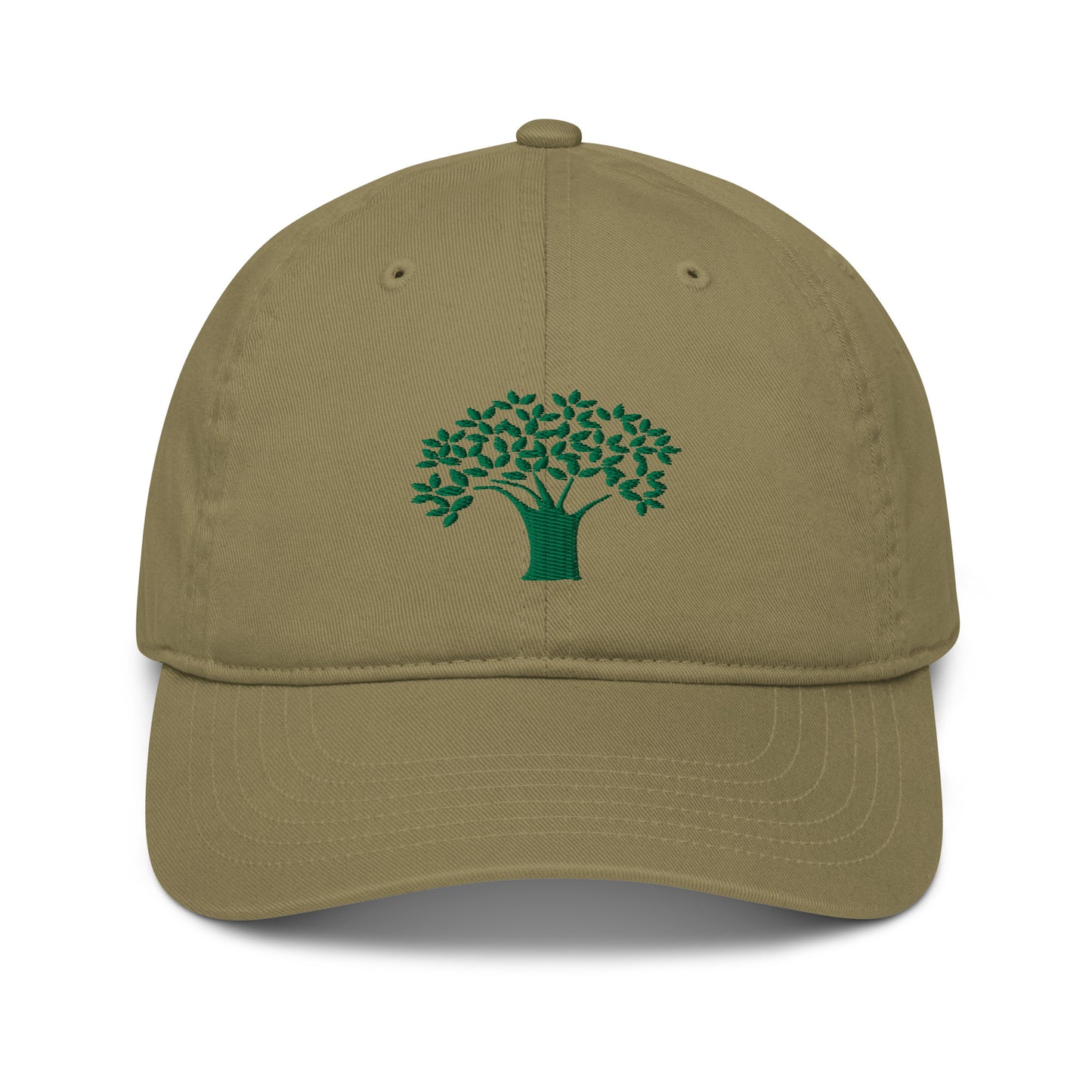 Green Tree Organic Dad Hat - Wander Trails