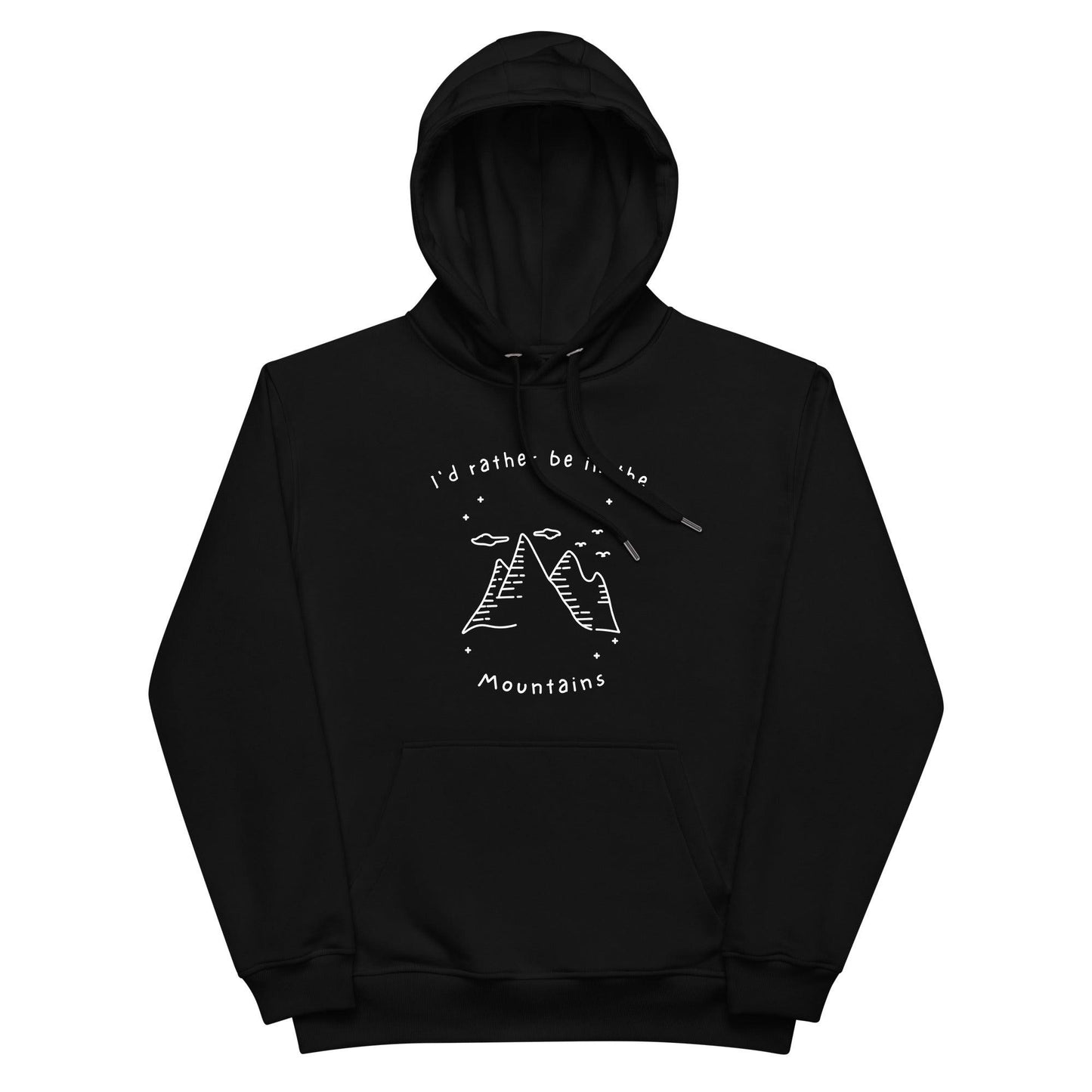 I'd rather be in the Mountains Premium eco hoodie - Wander Trails