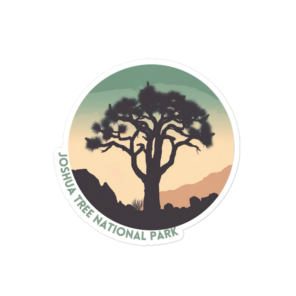 Joshua National Park sticker - Wander Trails