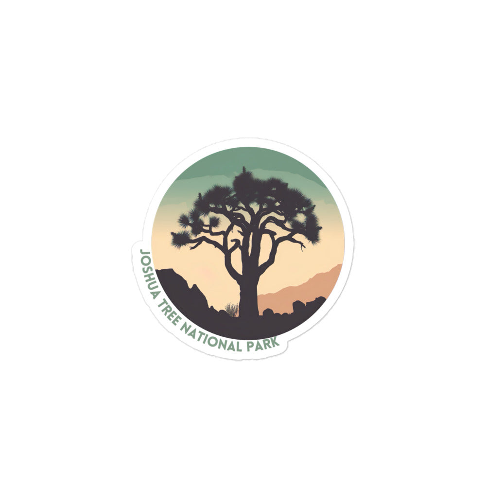 Joshua National Park sticker - Wander Trails