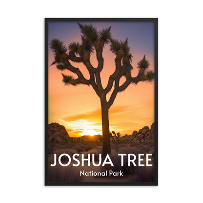 Joshua Tree National Park Framed poster - Wander Trails